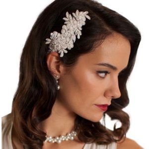 Bride hair comb piece